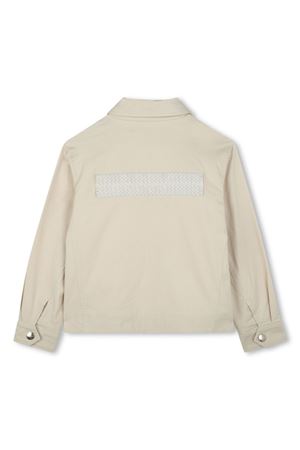 beige cotton jacket LANVIN KIDS | N30234184